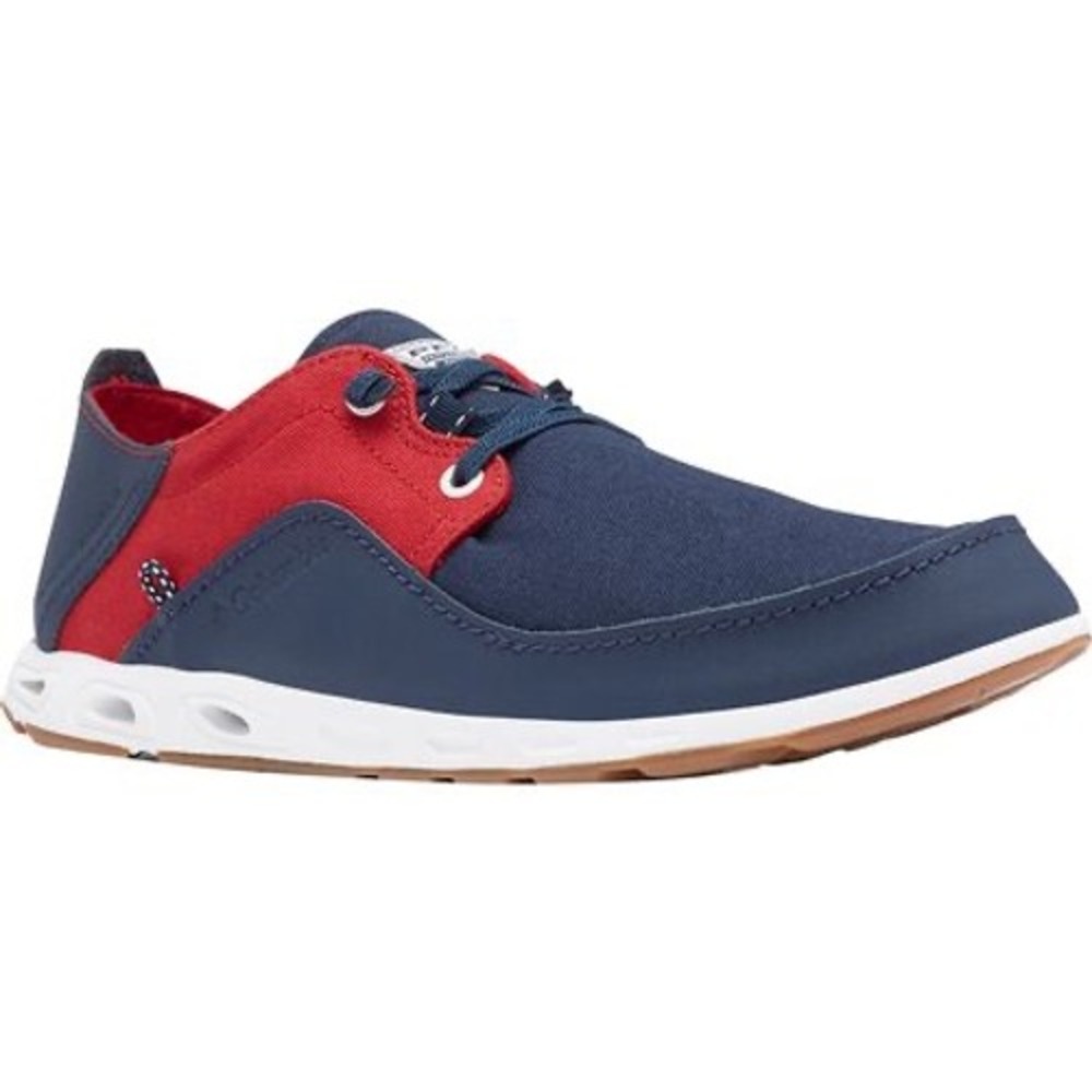 Columbia PFG Men's Boat Shoes Navy Red Water Shoes Breathable Size 12Wide